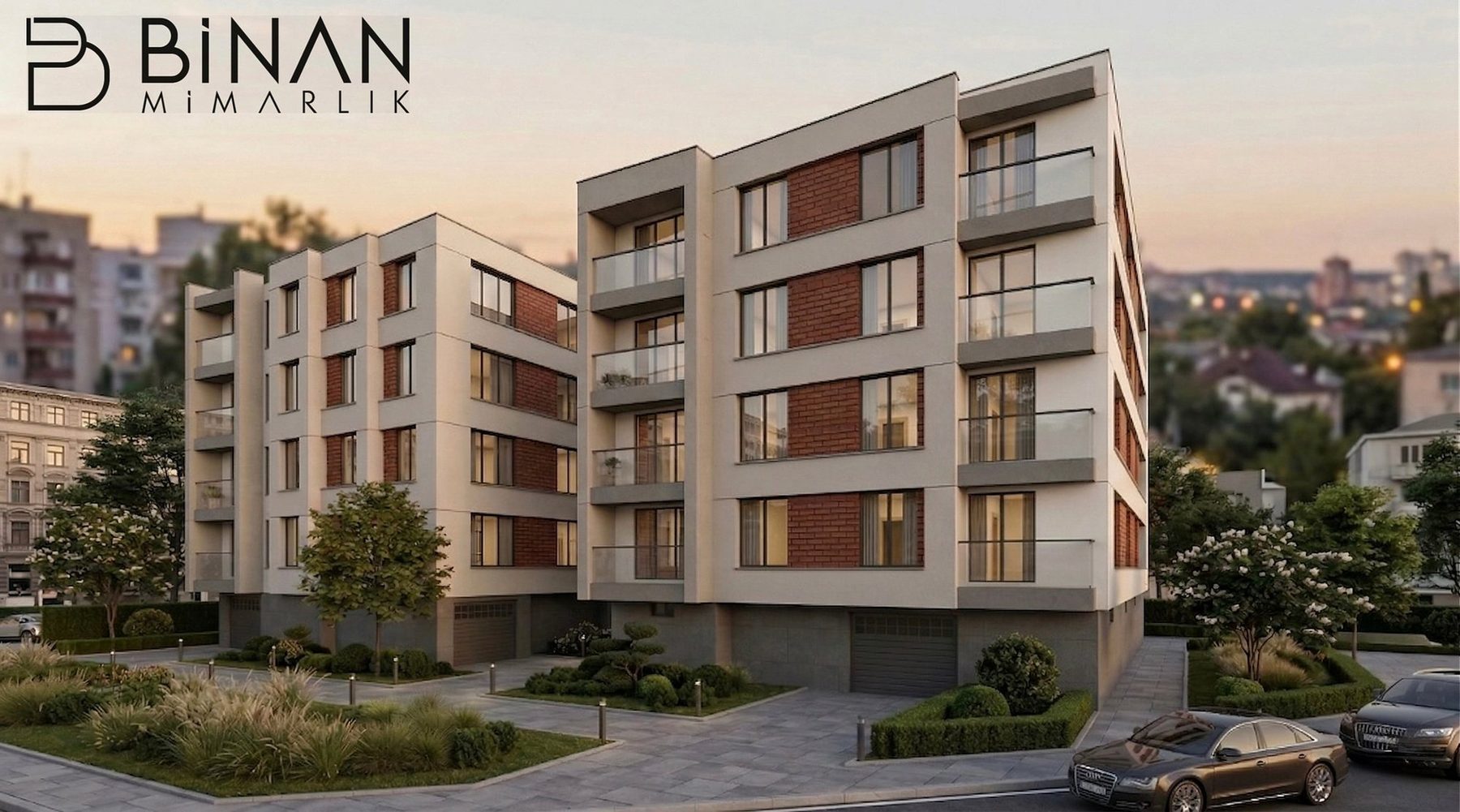 Köşe cephesi — Çankaya Konutları