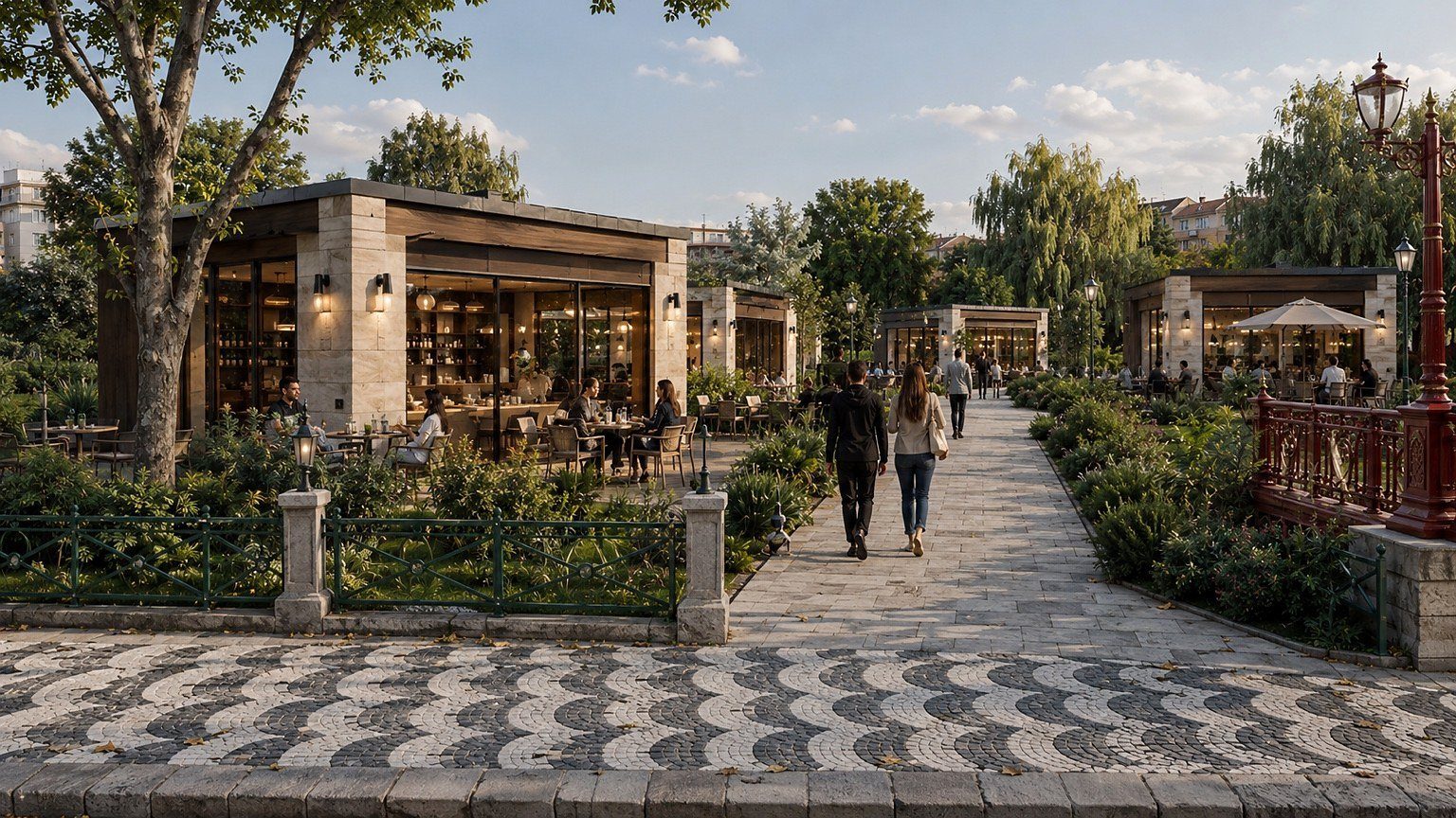 Yaya aksı ve ticari birimler — Vali Ali Fuat Güven Caddesi — 4 İş Yeri